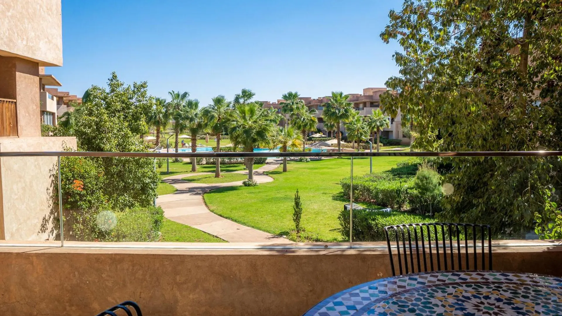 Coin Lumineux A Prestigia Piscine - Vue Atlas Marrakesh Lejlighed